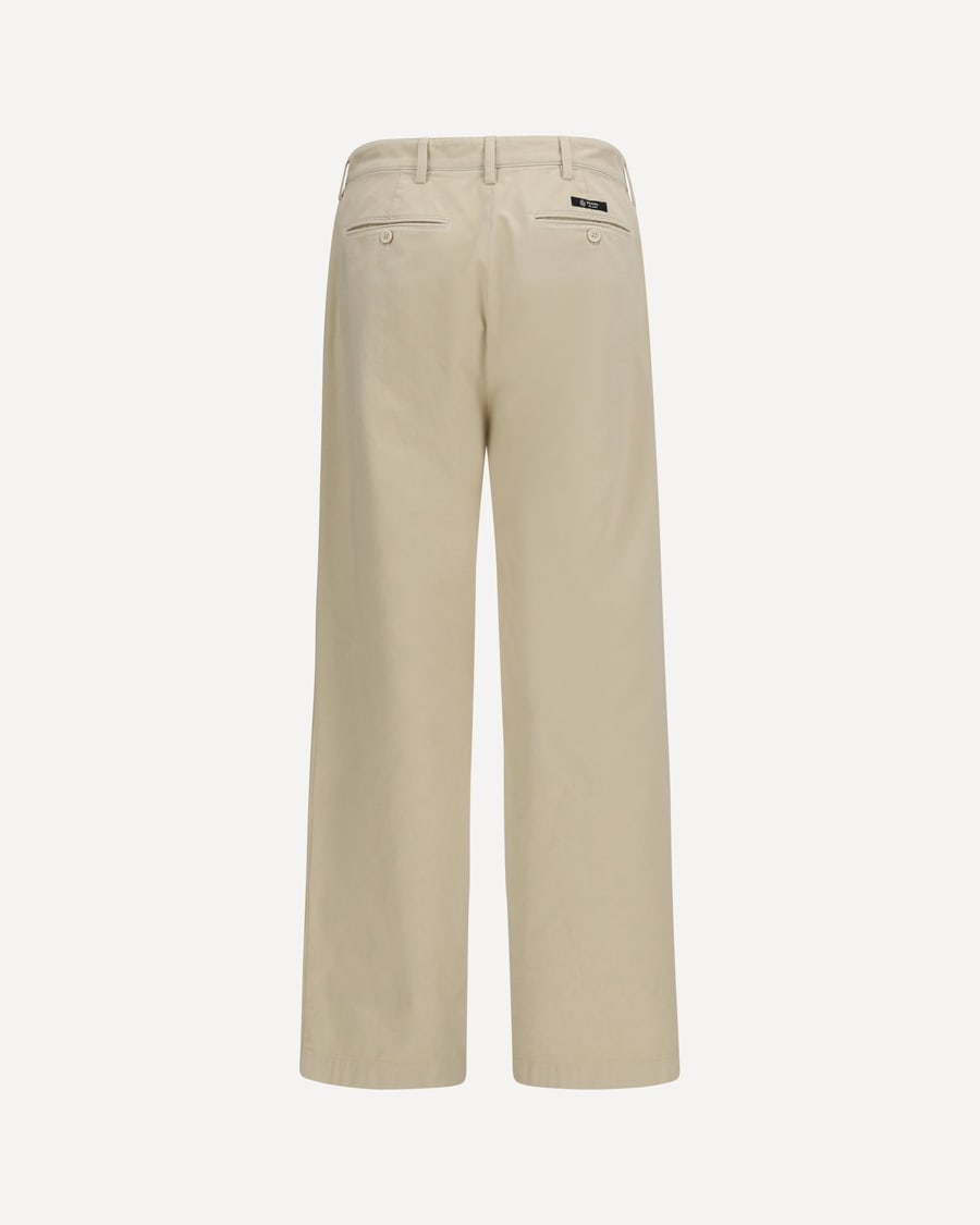 Prada Straight-leg cotton Pants, view 4