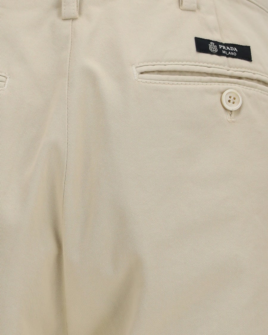 Prada Straight-leg cotton Pants, view 5