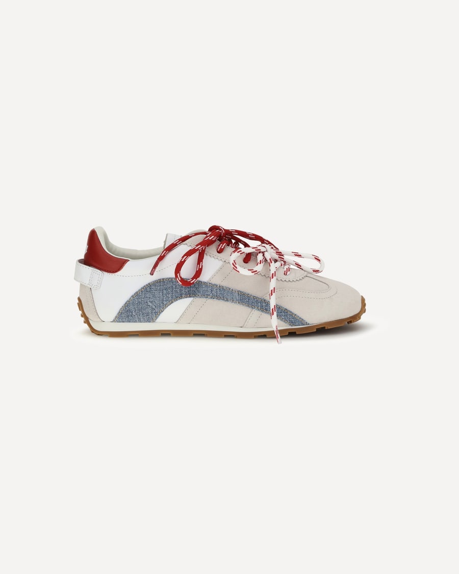 Dsquared2 Leather Sneakers, view 3