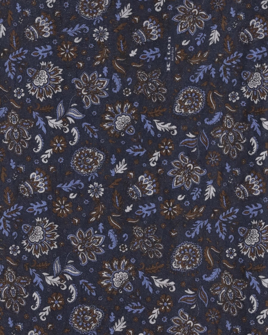 KITON Paisley patterned Scarf, view 5