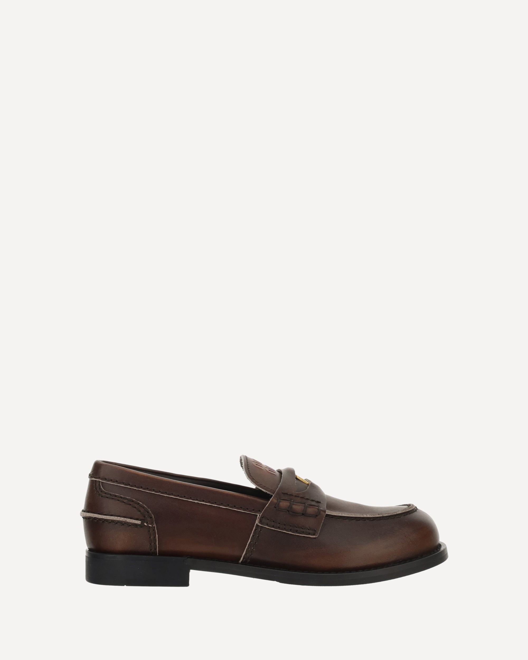 Miu Miu Leather Loafers