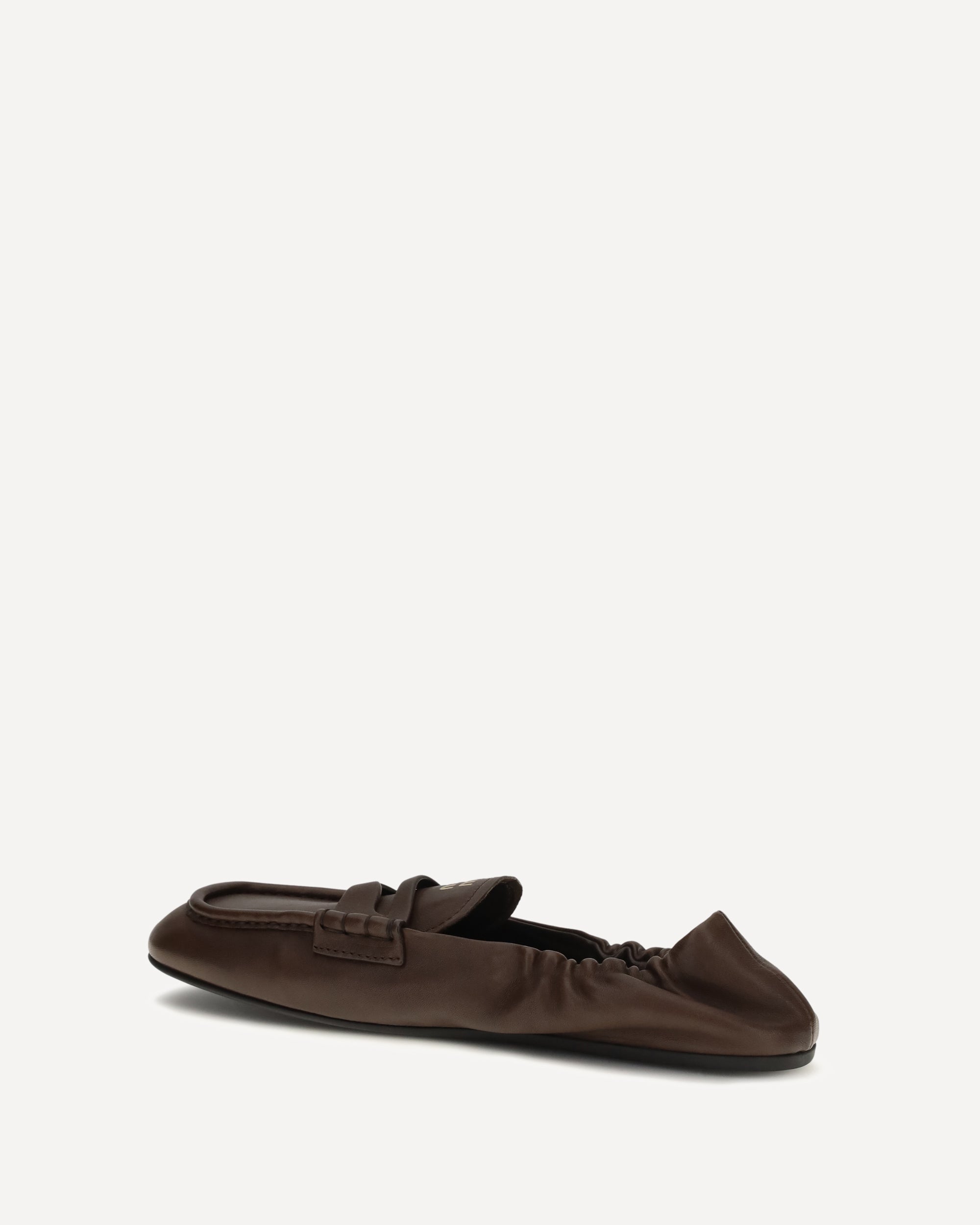 Miu Miu Ruches Loafers in nappa leather, view 2