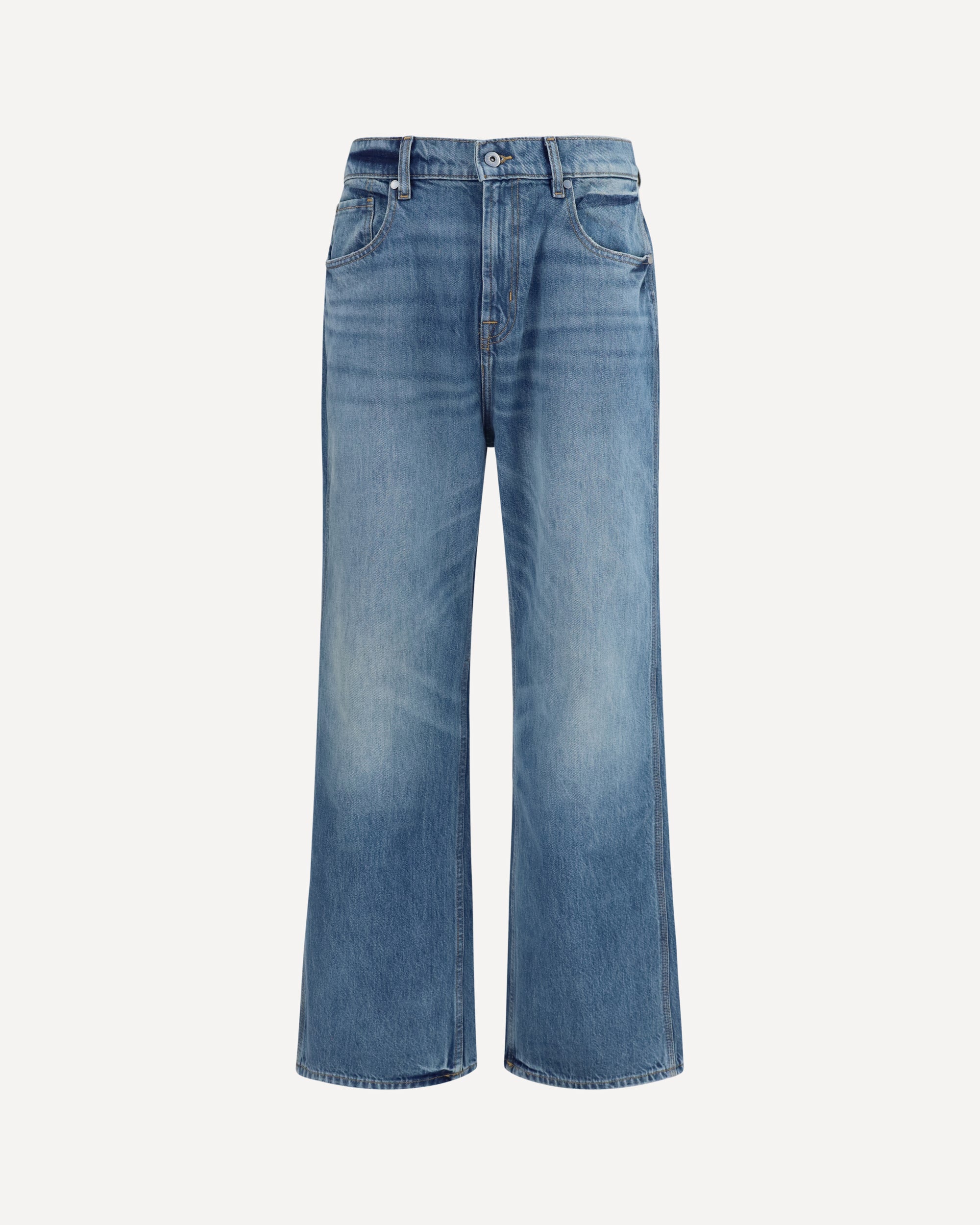 7FOR Wide-leg Jeans