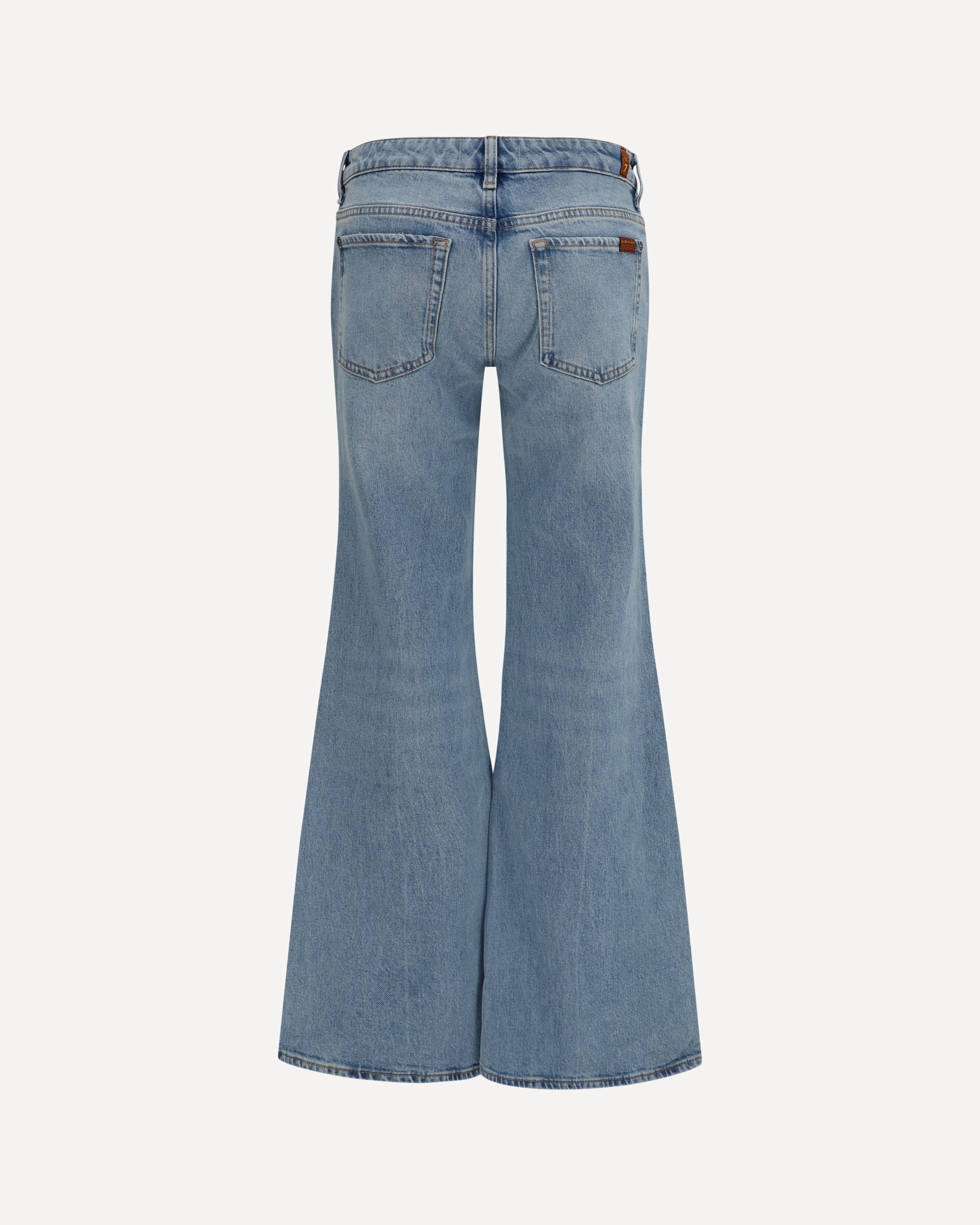 7FOR Low-rise five-pocket Jeans, view 2