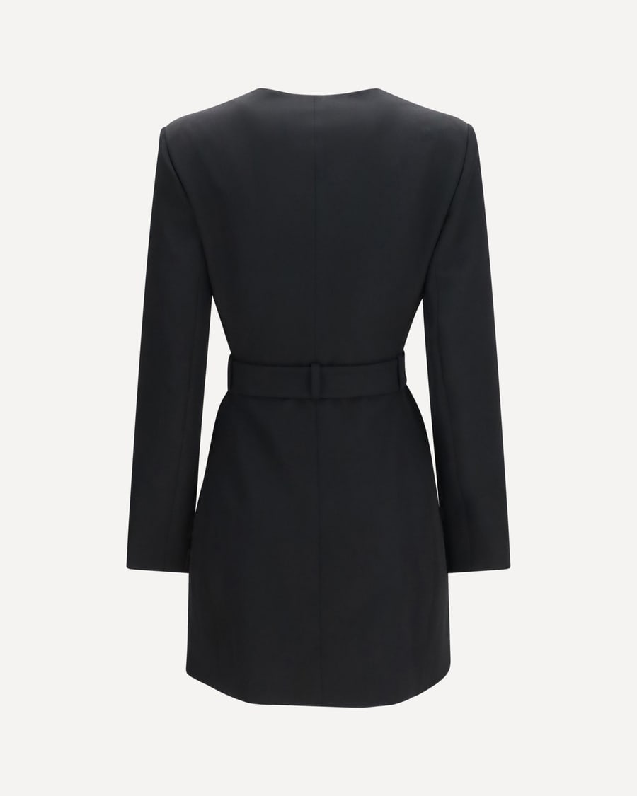 Balmain Grain de poudre Blazer with belt, view 4