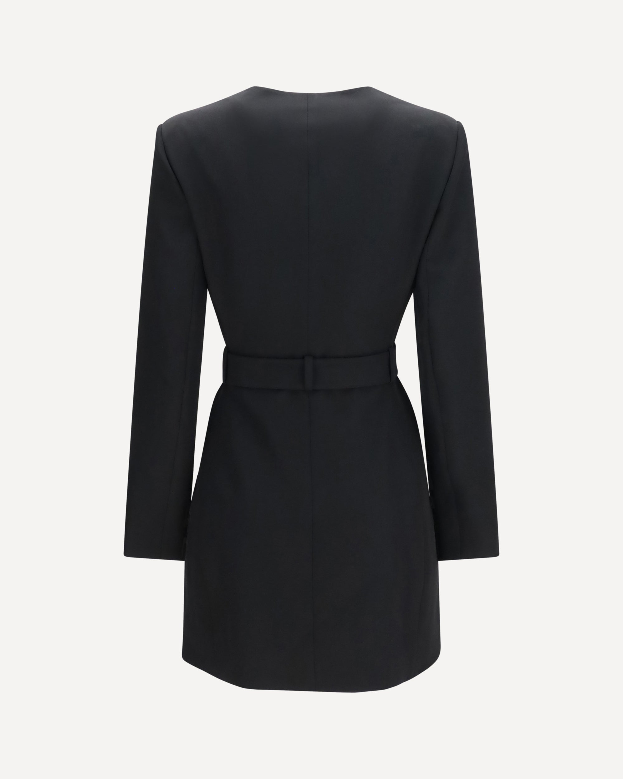 Balmain Grain de poudre Blazer with belt, view 2