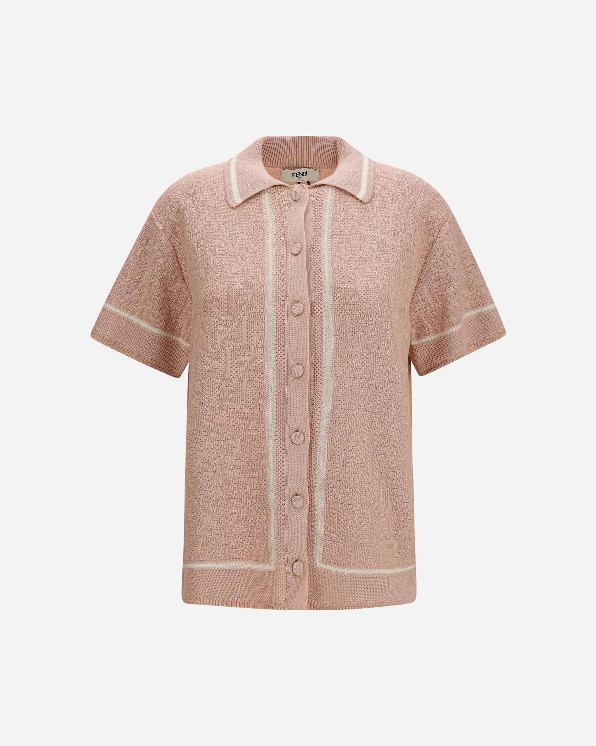Fendi FF all-over crochet Shirt