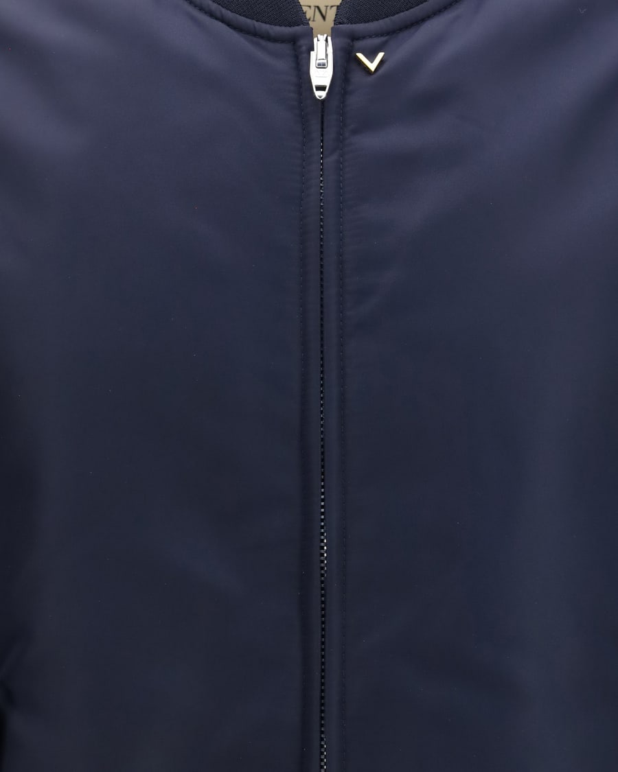 VALENTINO Nylon Jacket with ruffles, view 5