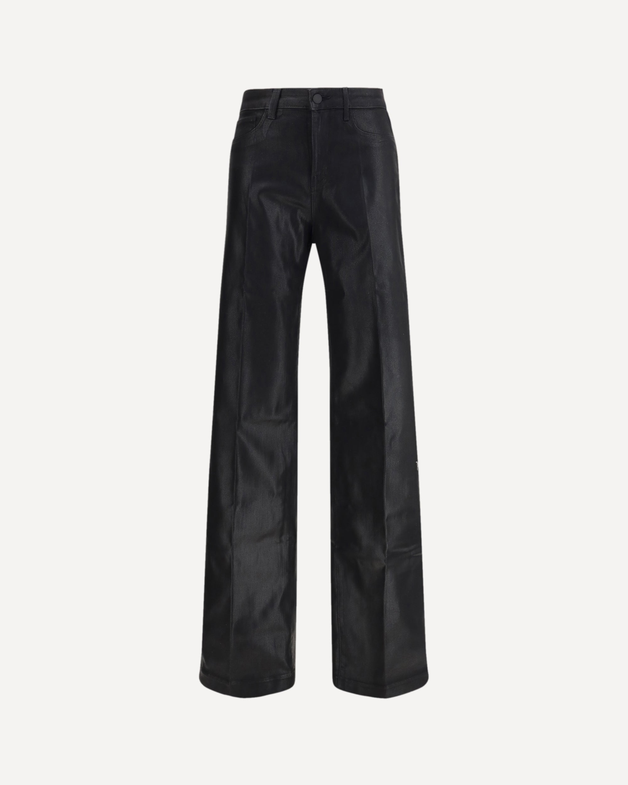 L'AGENCE Clayton Coated wide leg Jeans