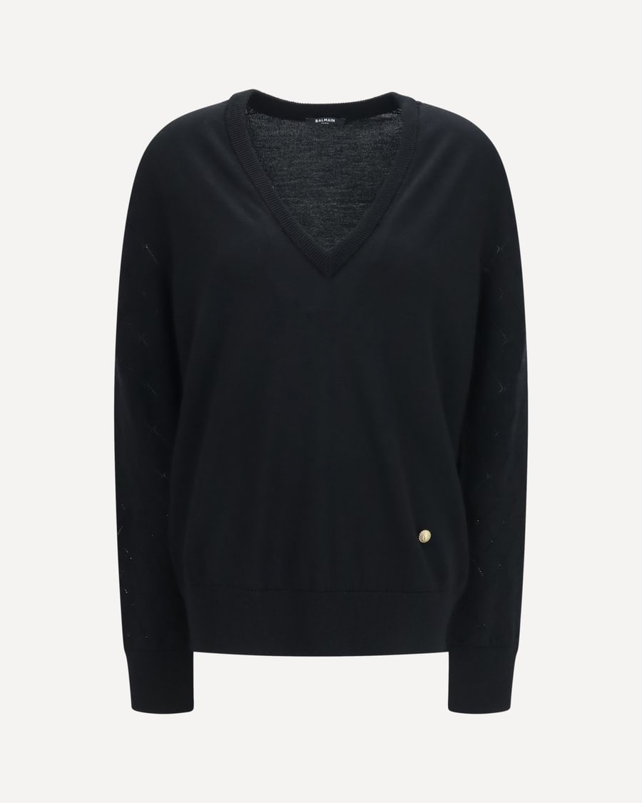 Balmain V-neck Sweater