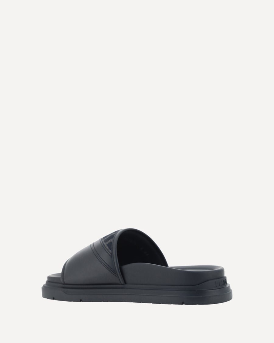 Fendi Slide Diagonal Sandals, view 2