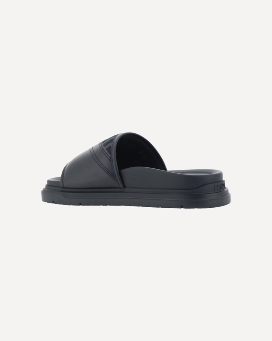 Fendi Slide Diagonal Sandals, view 5