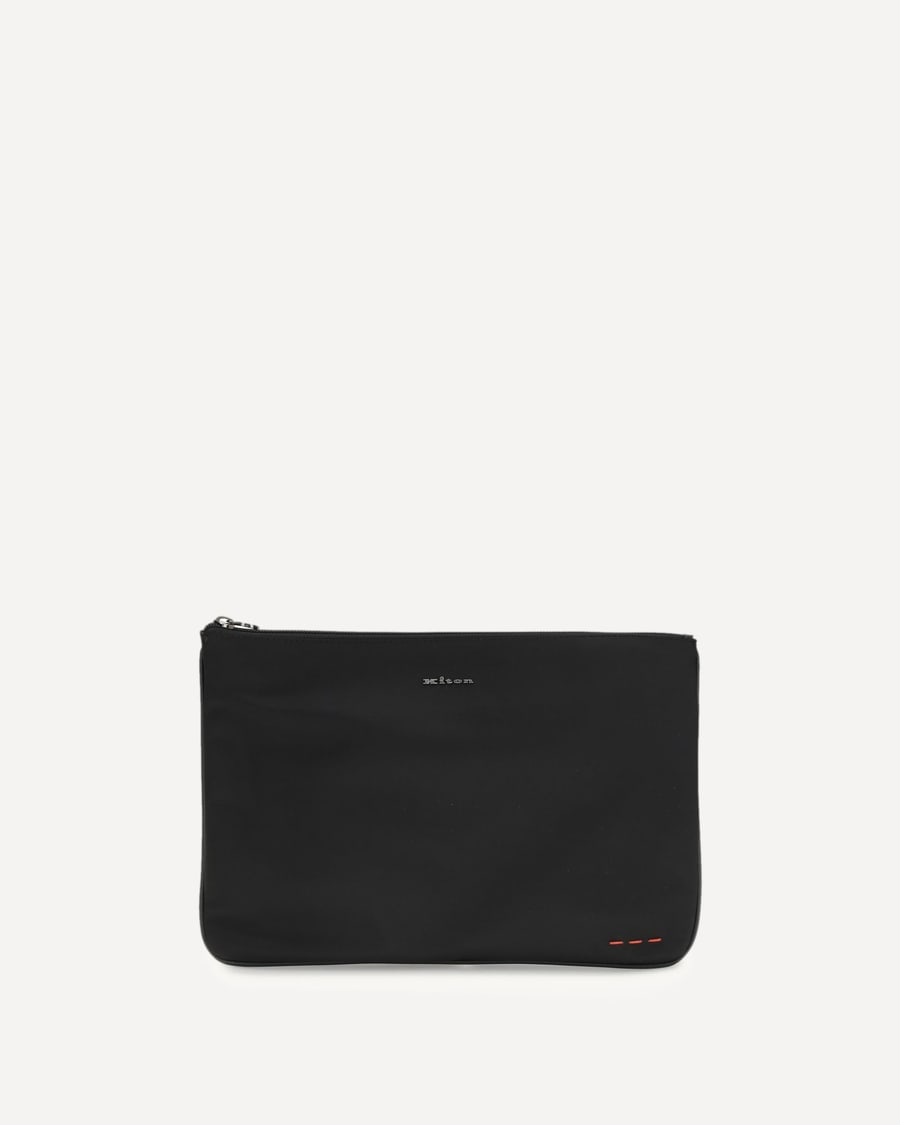 KITON Leather Pouch