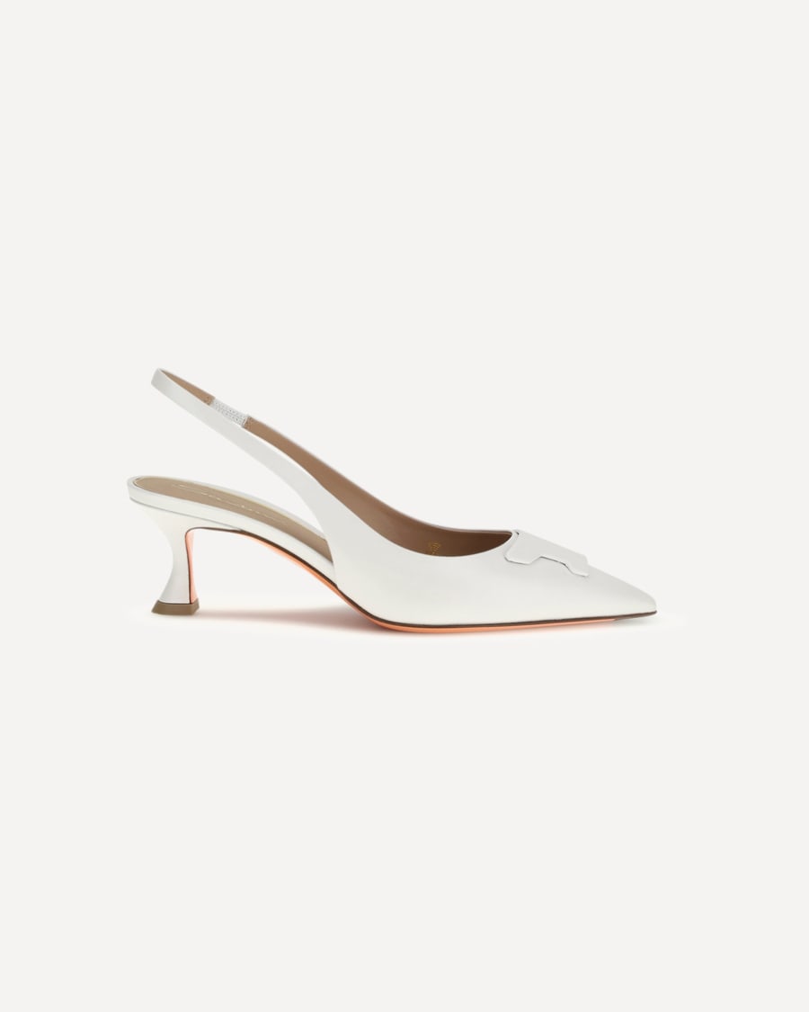 SANTONI Taylor slingback Pumps, view 3