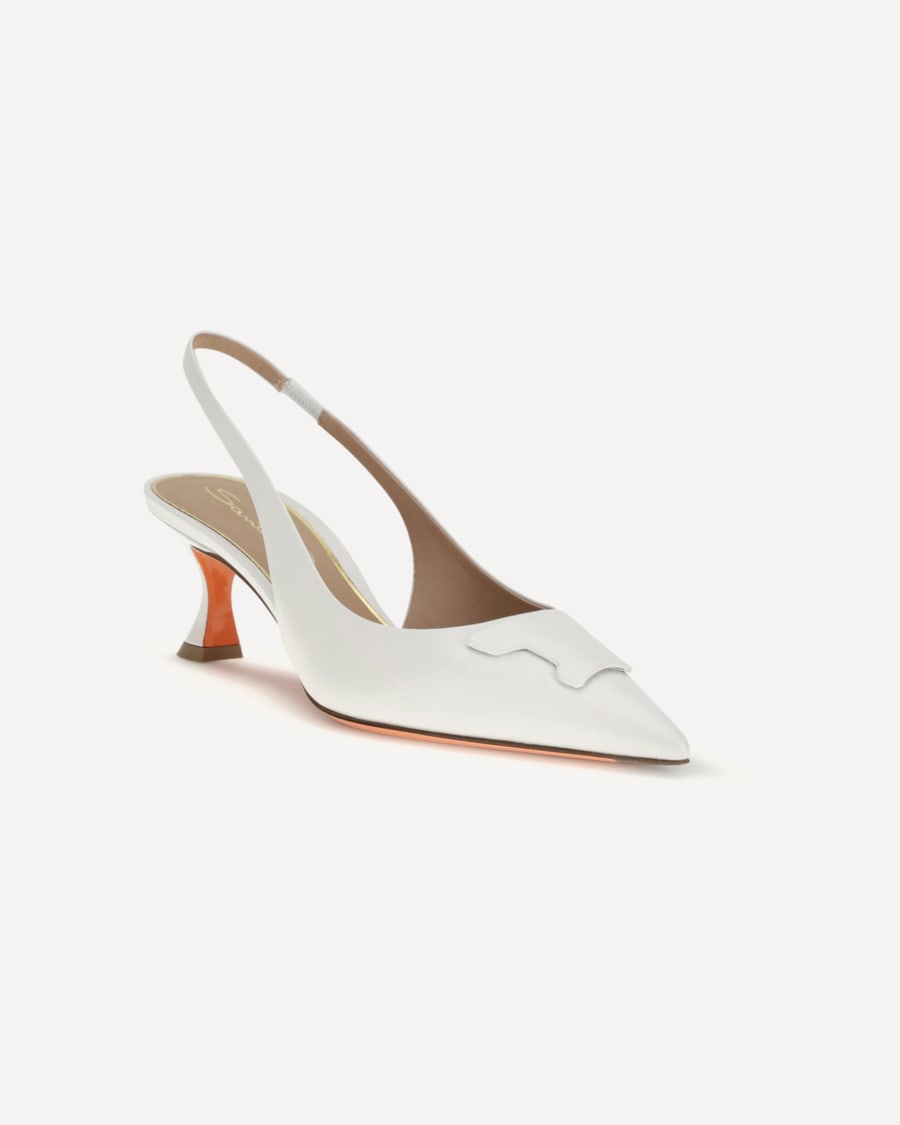 SANTONI Taylor slingback Pumps, view 4