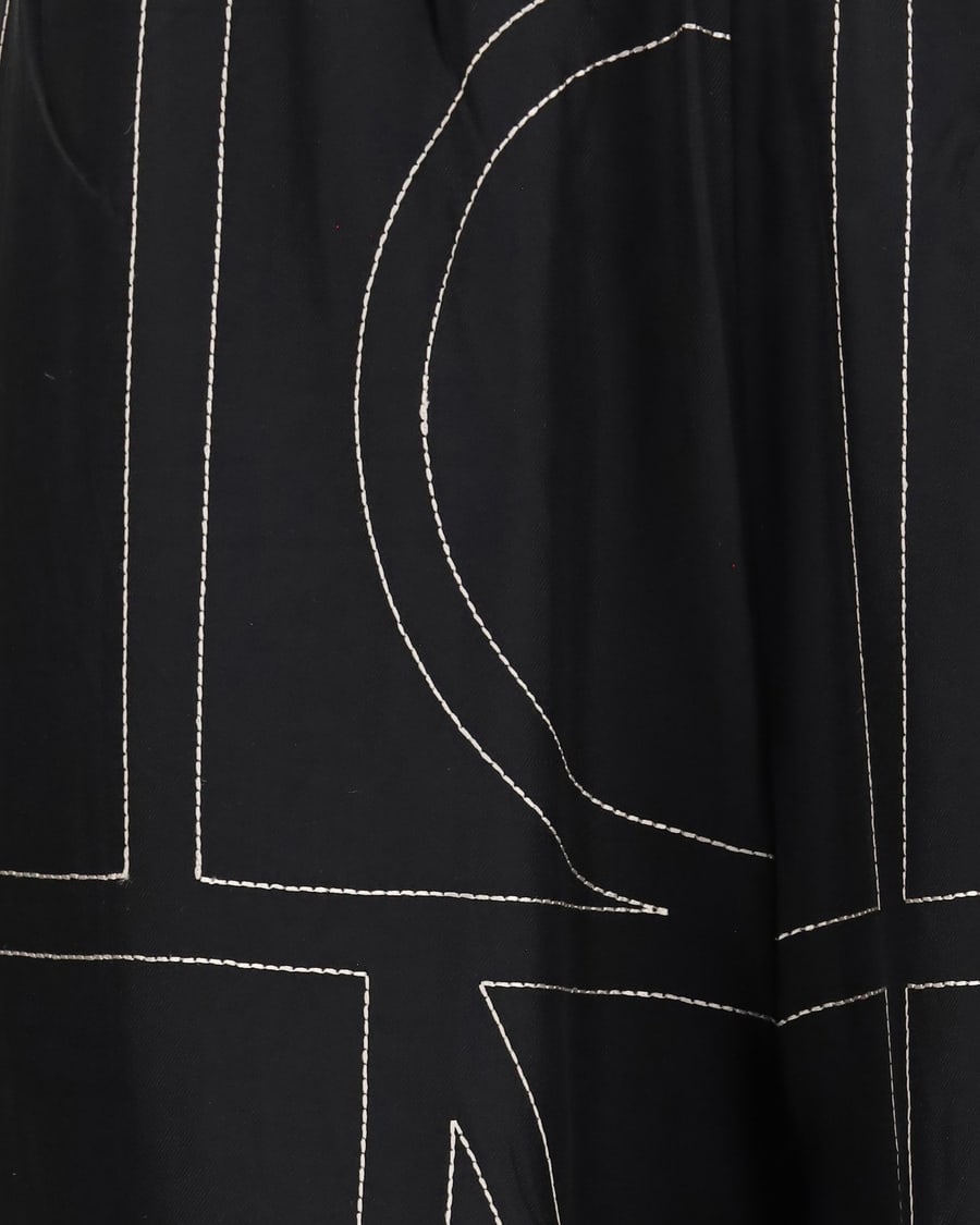 Toteme Silk monogram Pants, view 5