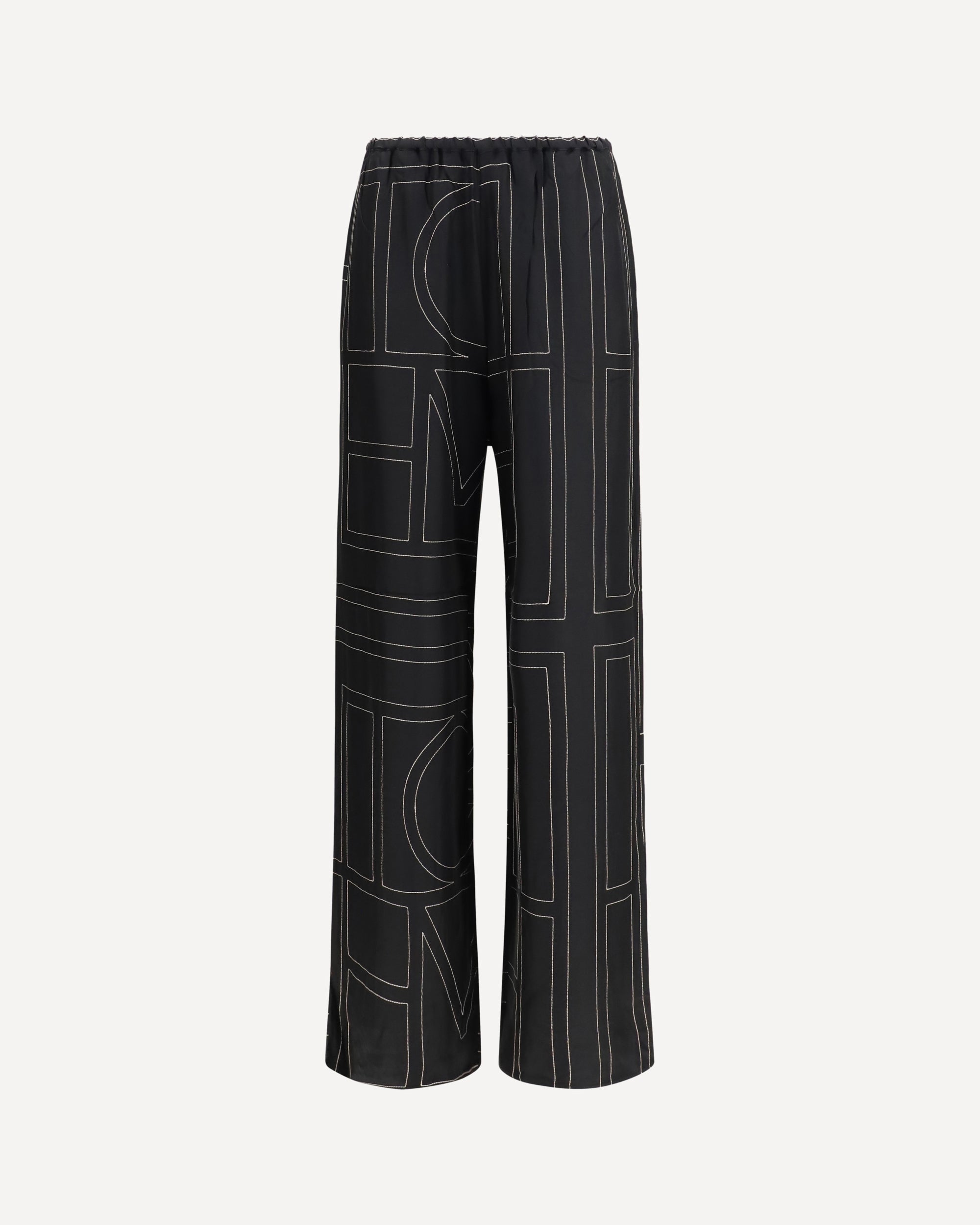 Toteme Silk monogram Pants