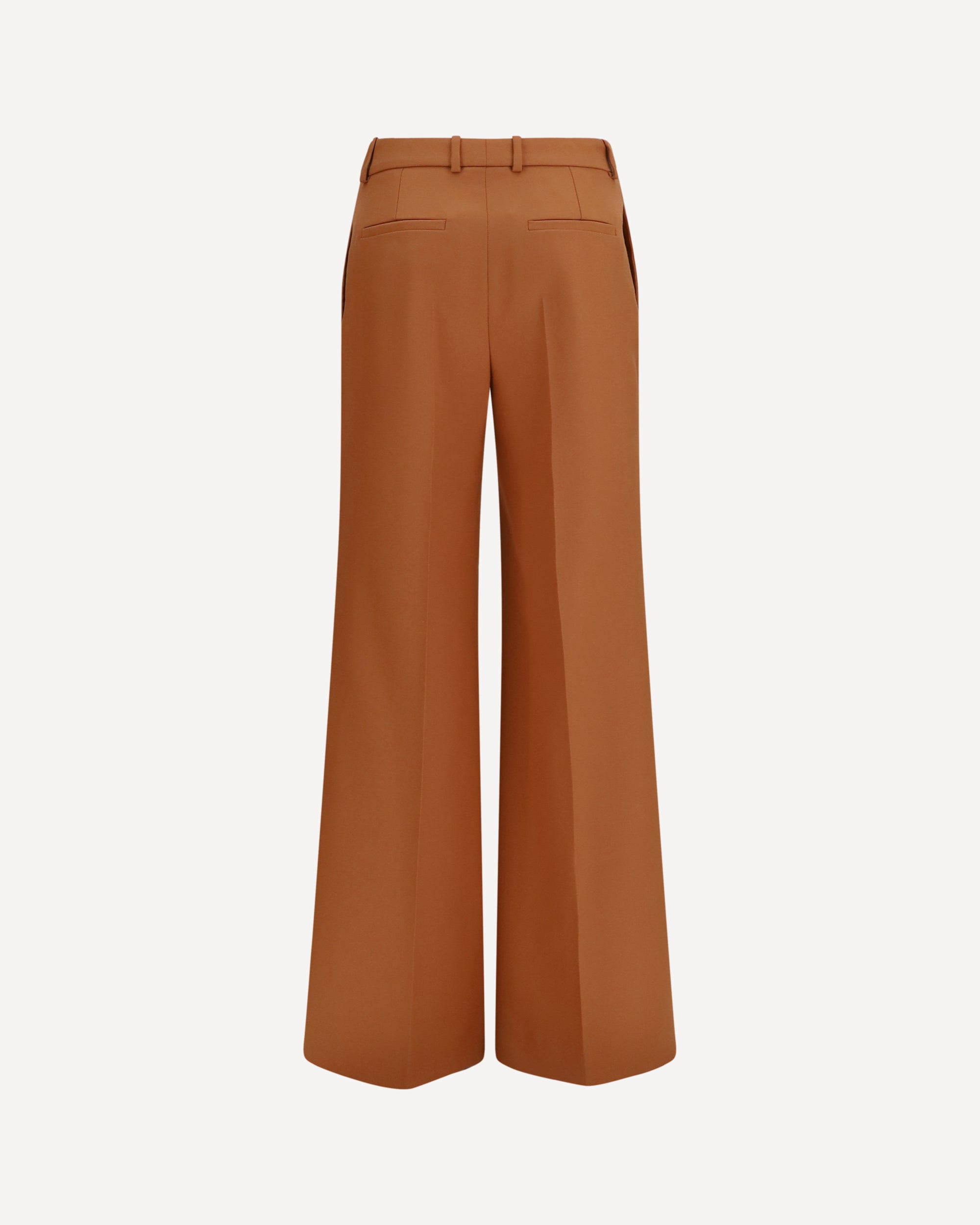 Chloé High-waisted flared cotton Pants, view 2