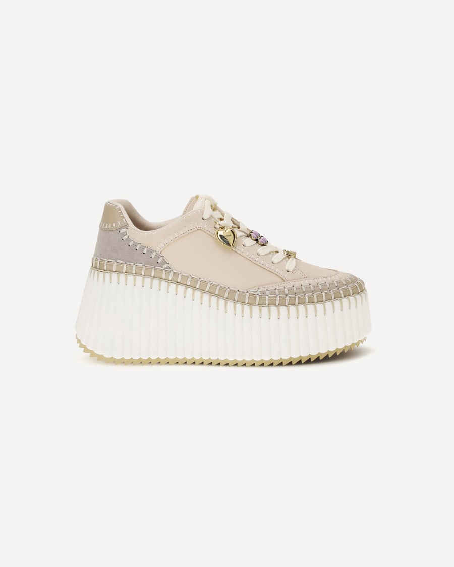 Chloé Nama wedge Sneakers, view 3