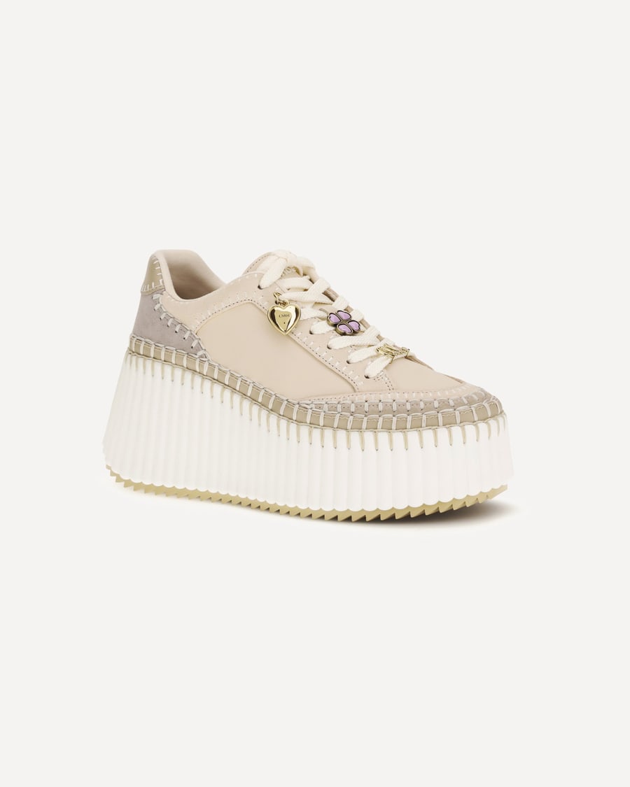Chloé Nama wedge Sneakers, view 4