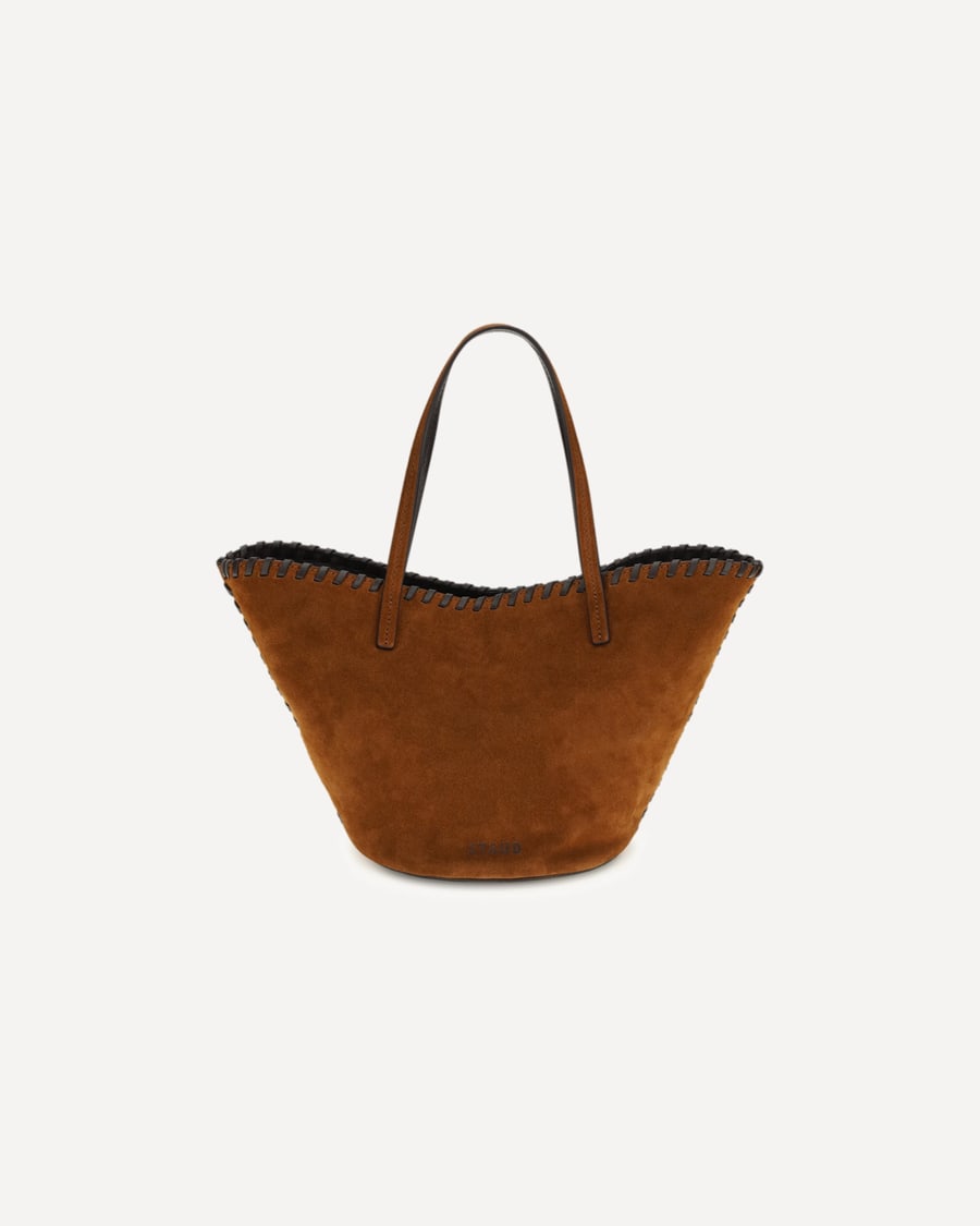 STAUD Suede Caro Handbag, view 3