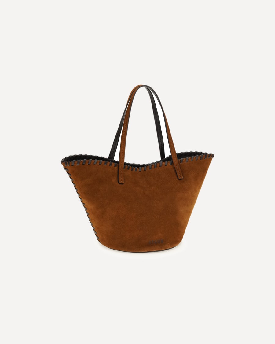 STAUD Suede Caro Handbag, view 4