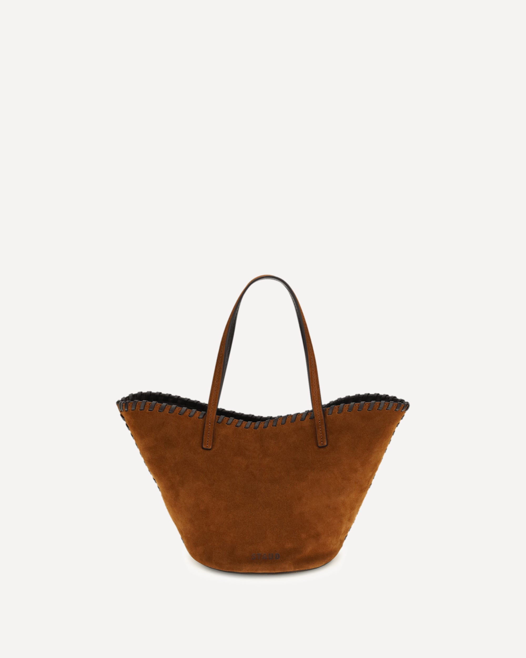 STAUD Suede Caro Handbag