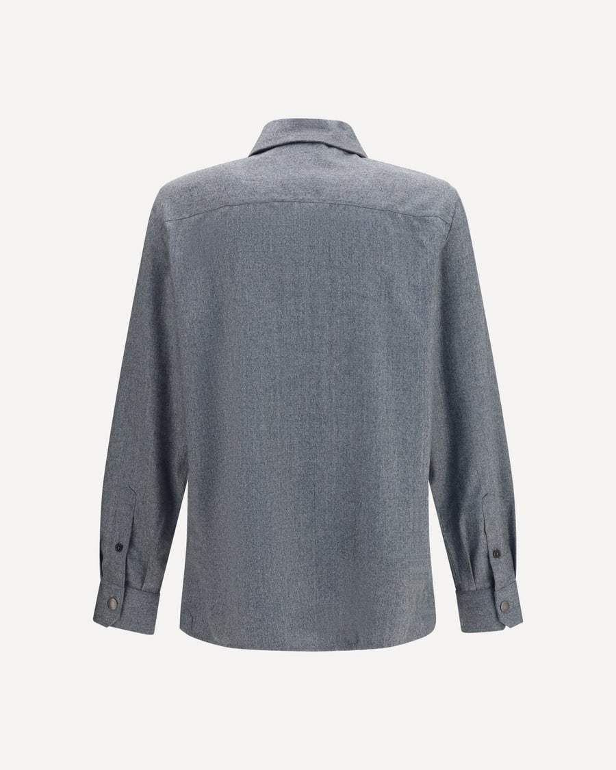 Brunello Cucinelli Virgin wool Shirt, view 2