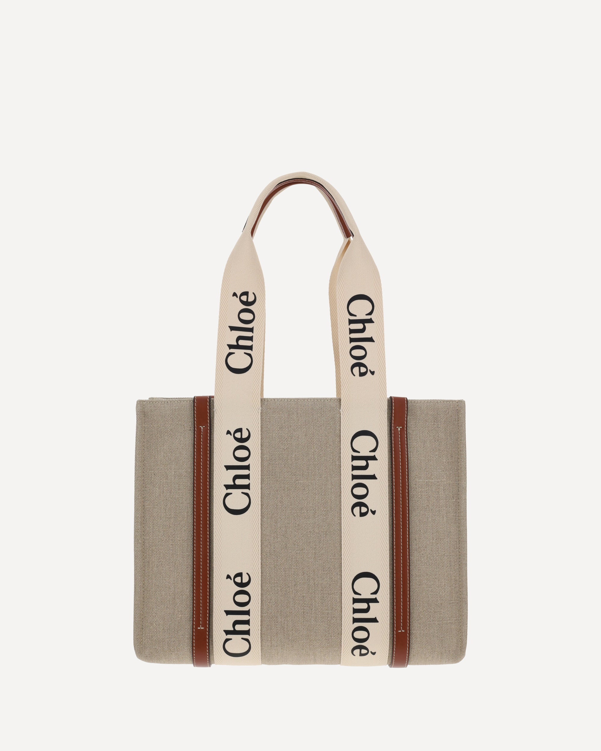 Chloé Woody canvas Shoulder Bag