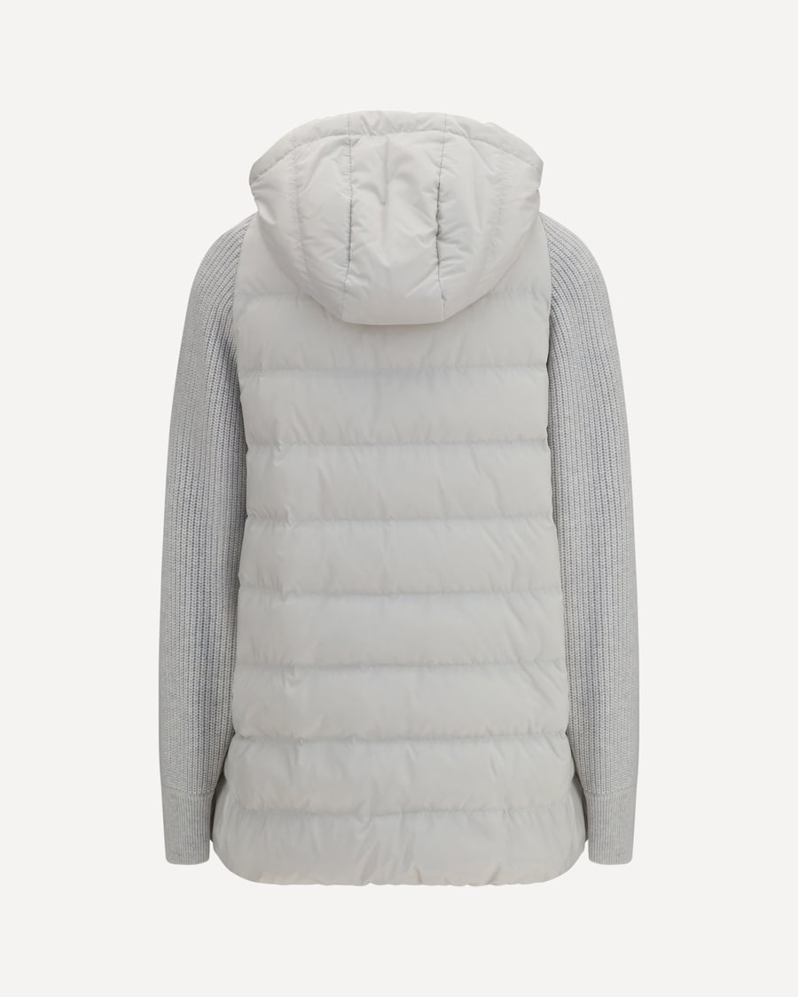 Brunello Cucinelli Long monili chain Puffer Jacket, view 2
