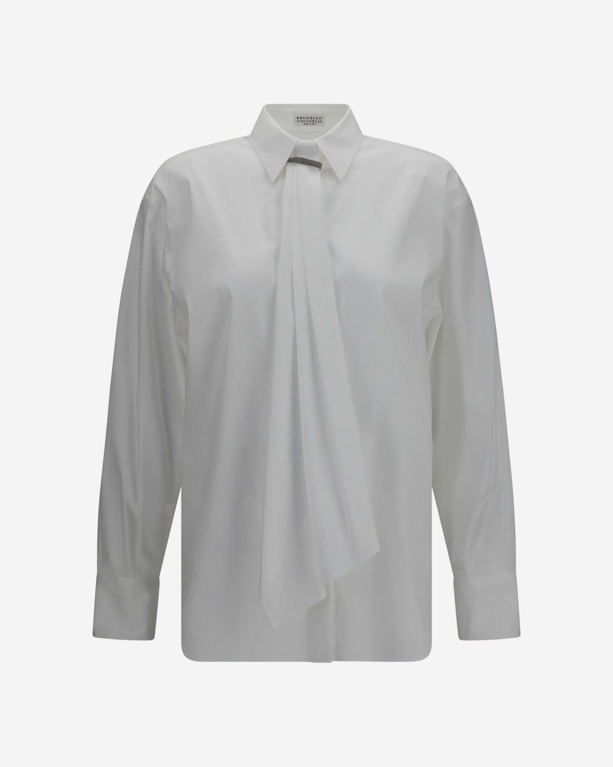 Brunello Cucinelli Shirt with monili embellishment