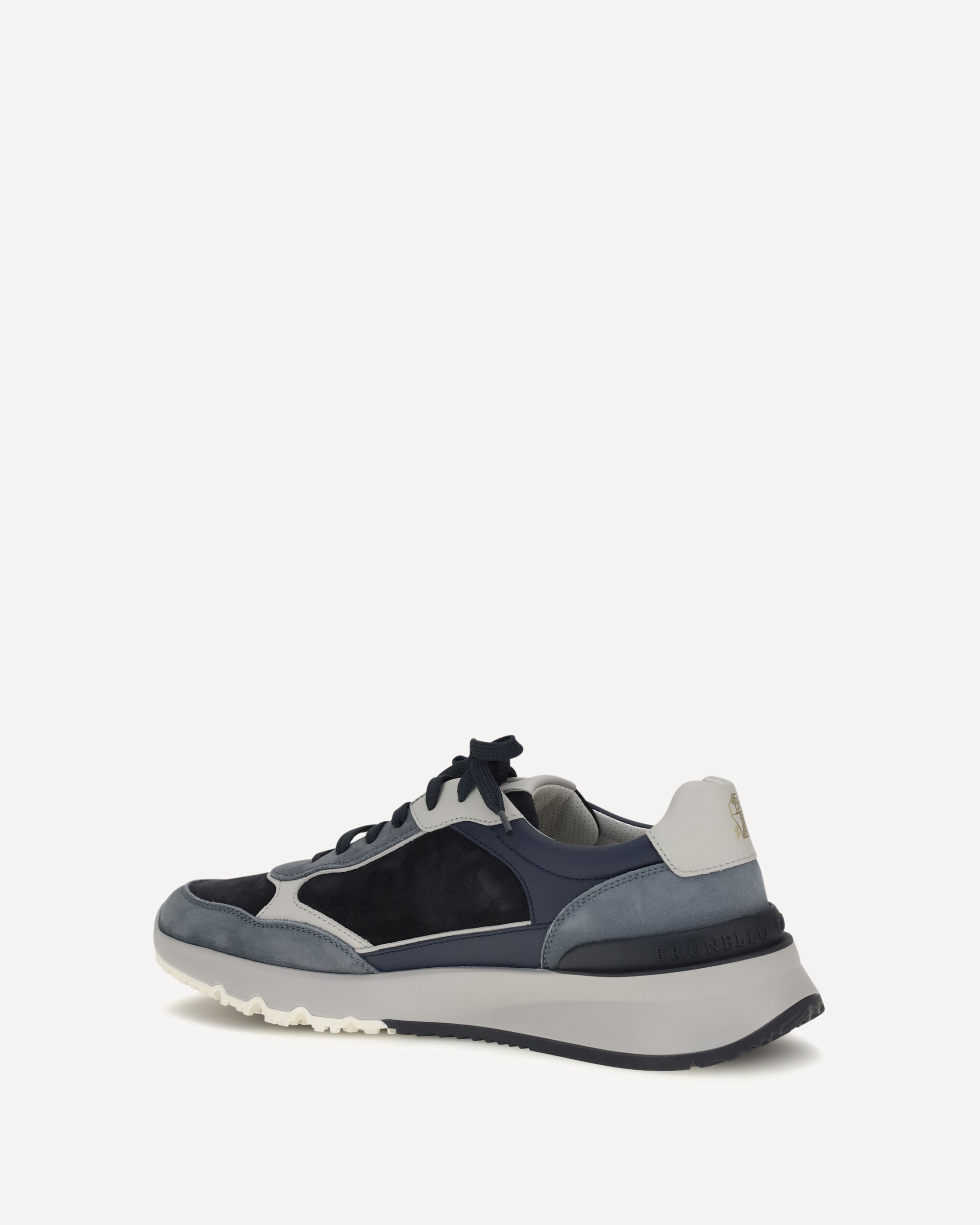 Brunello Cucinelli Leather Sneakers, view 2