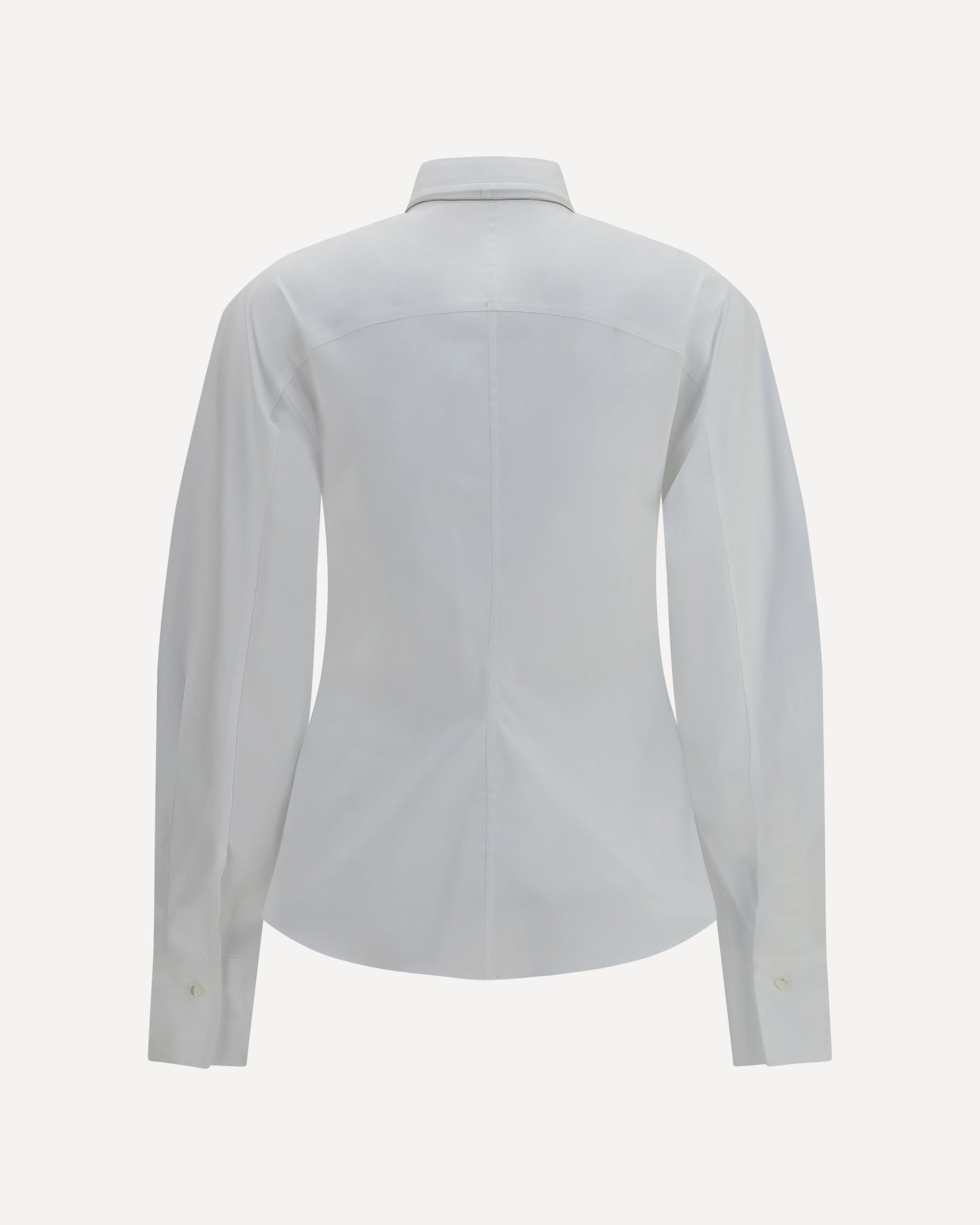 Brunello Cucinelli Cotton blend Shirt with tie, view 2