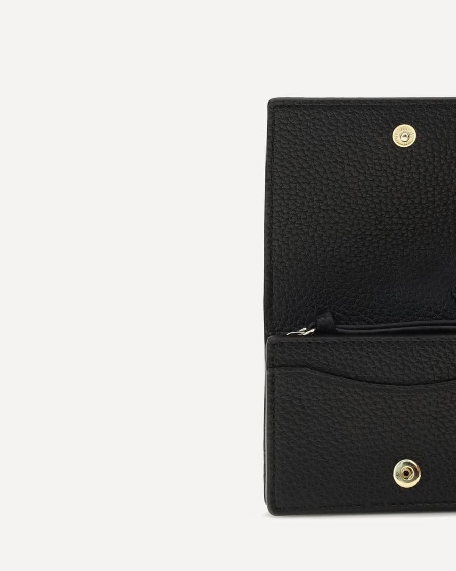 Ganni Ganni Bou Card Holder With Flap Grained, view 5