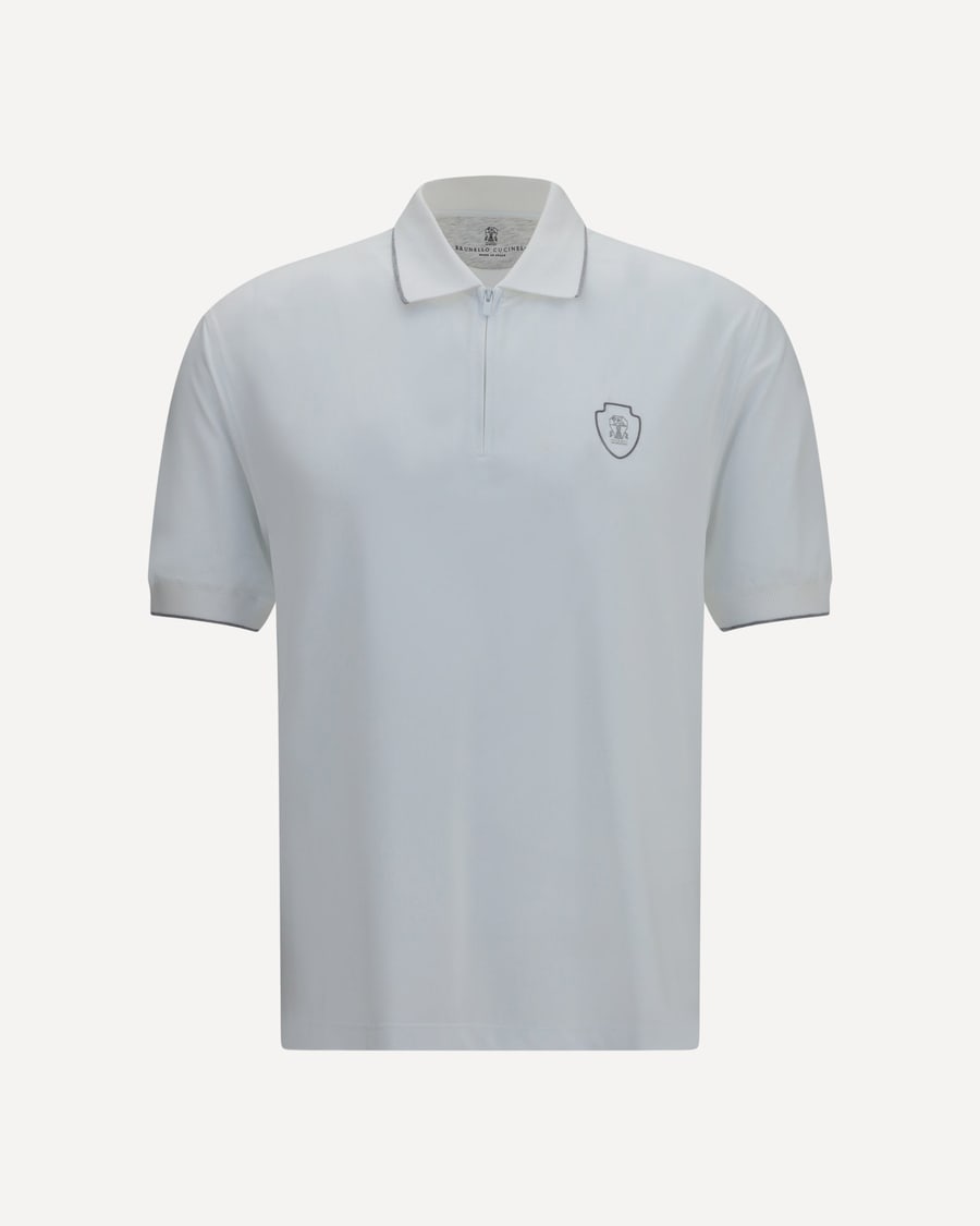 Brunello Cucinelli Polo with crest, view 3
