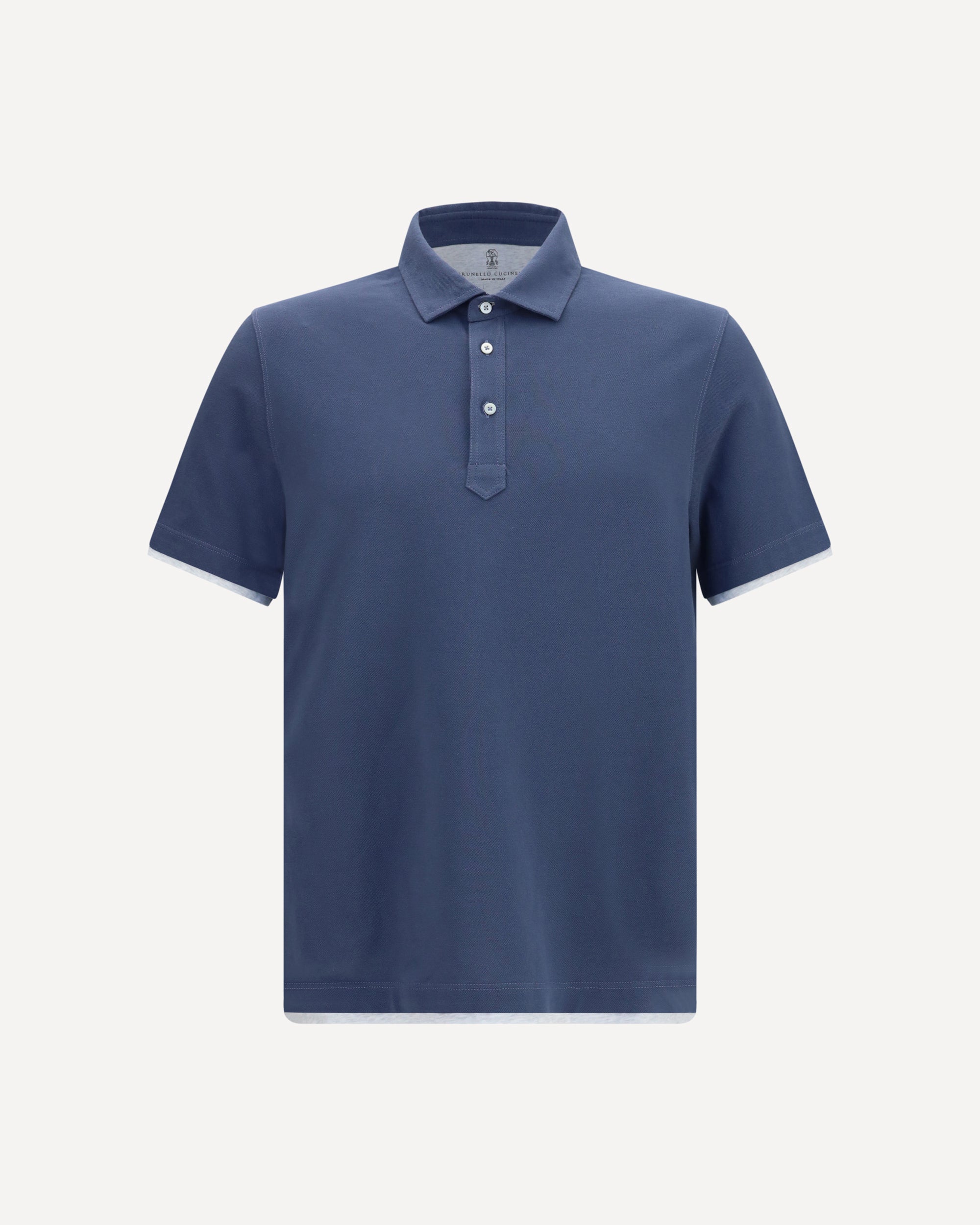 Brunello Cucinelli Short-sleeve cotton Polo Shirt