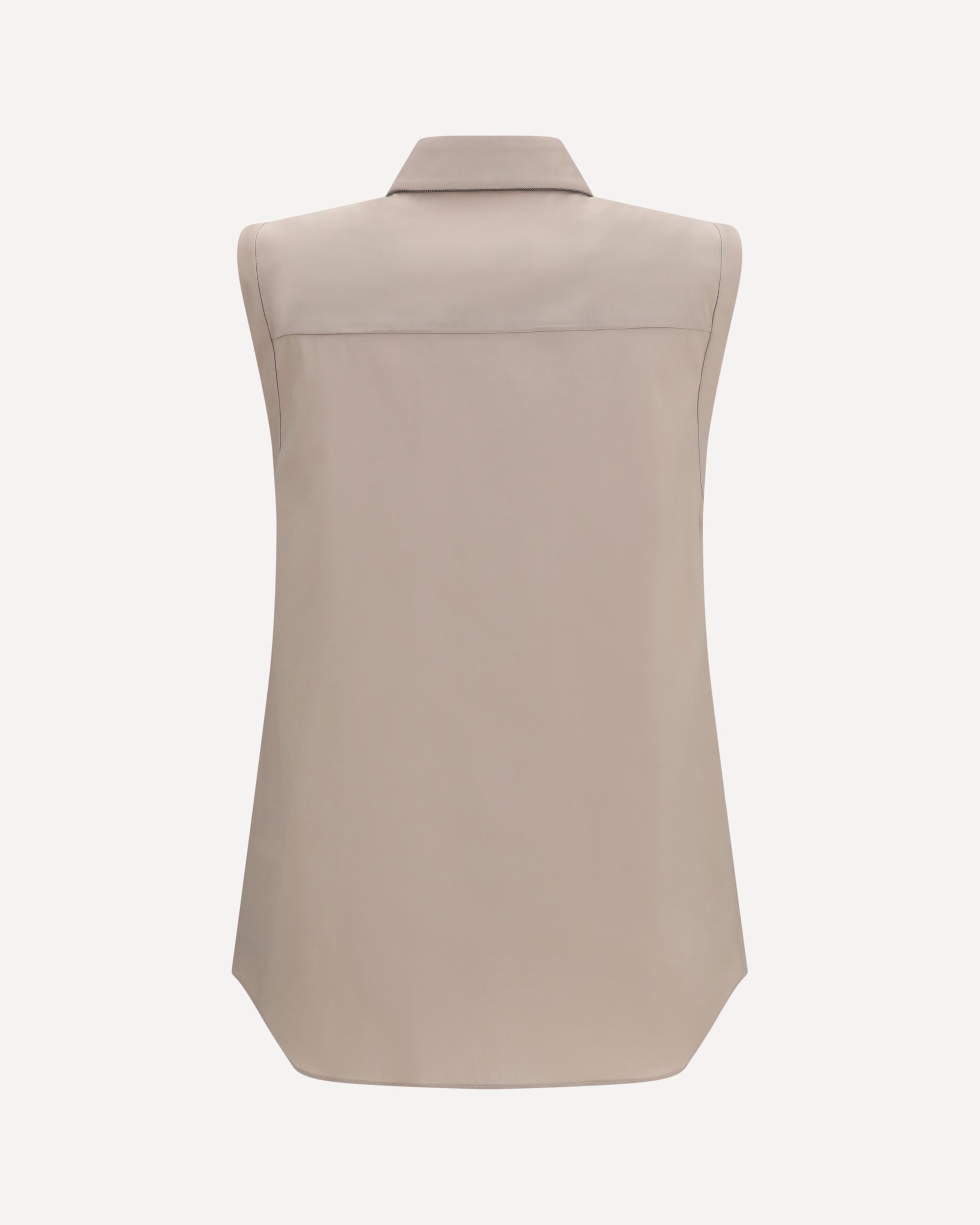 Brunello Cucinelli Sleeveless Shirt, view 2