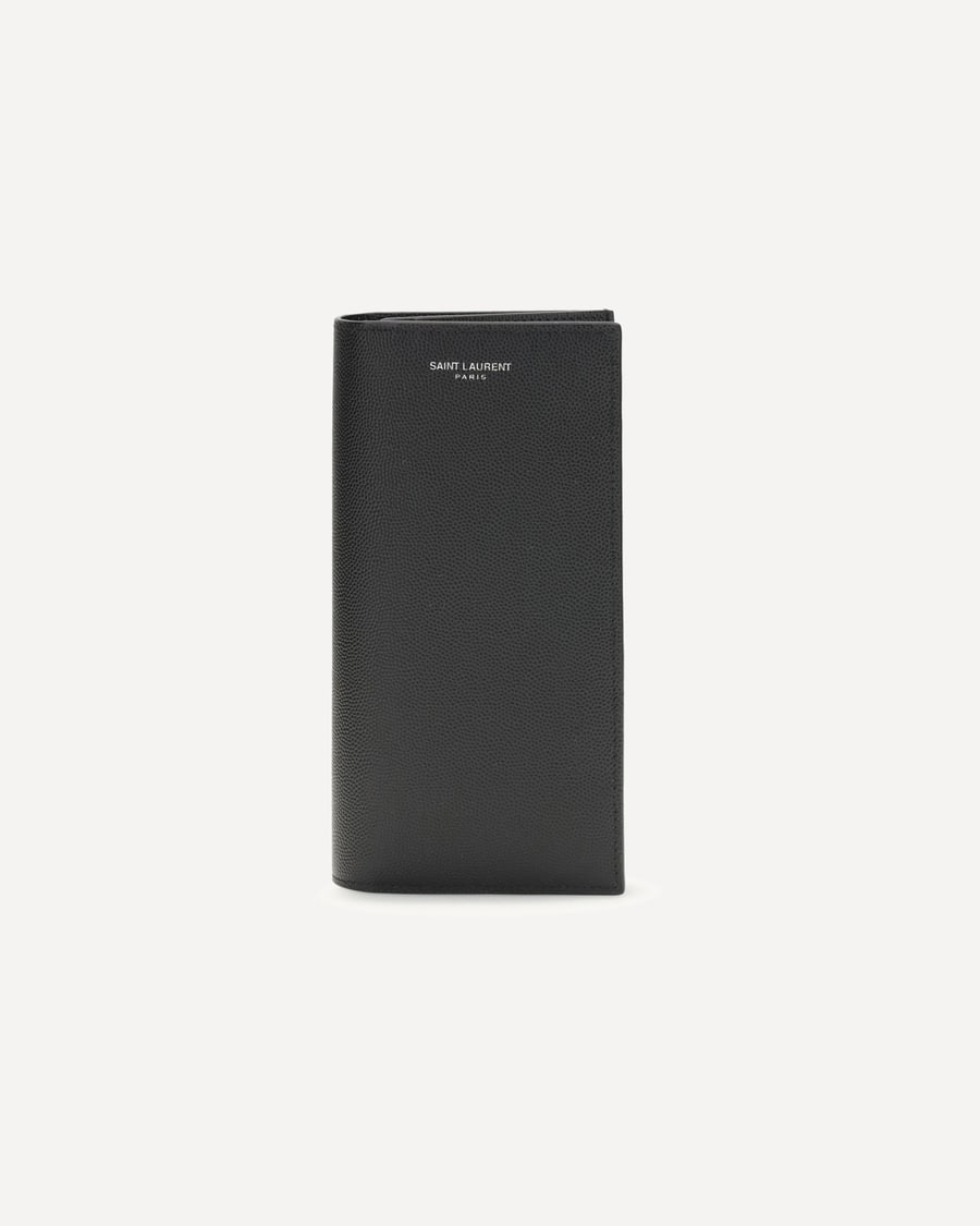 Saint Laurent Grained leather Wallet, view 3