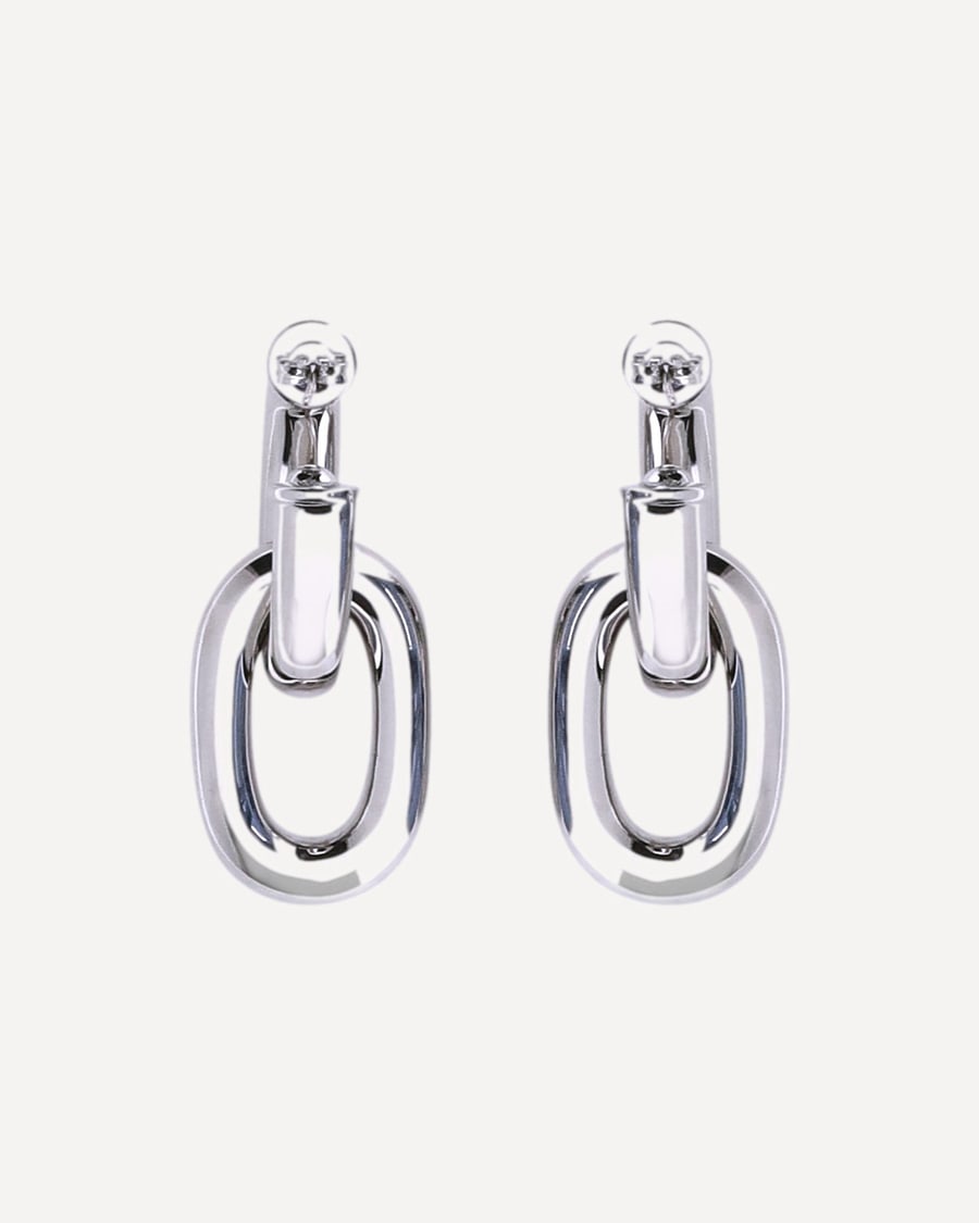 RABANNE Double XL Link Earrings, view 4
