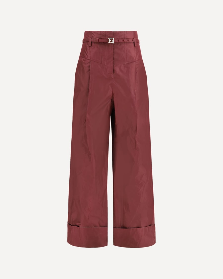 Fendi Taffeta silk Pants, view 3