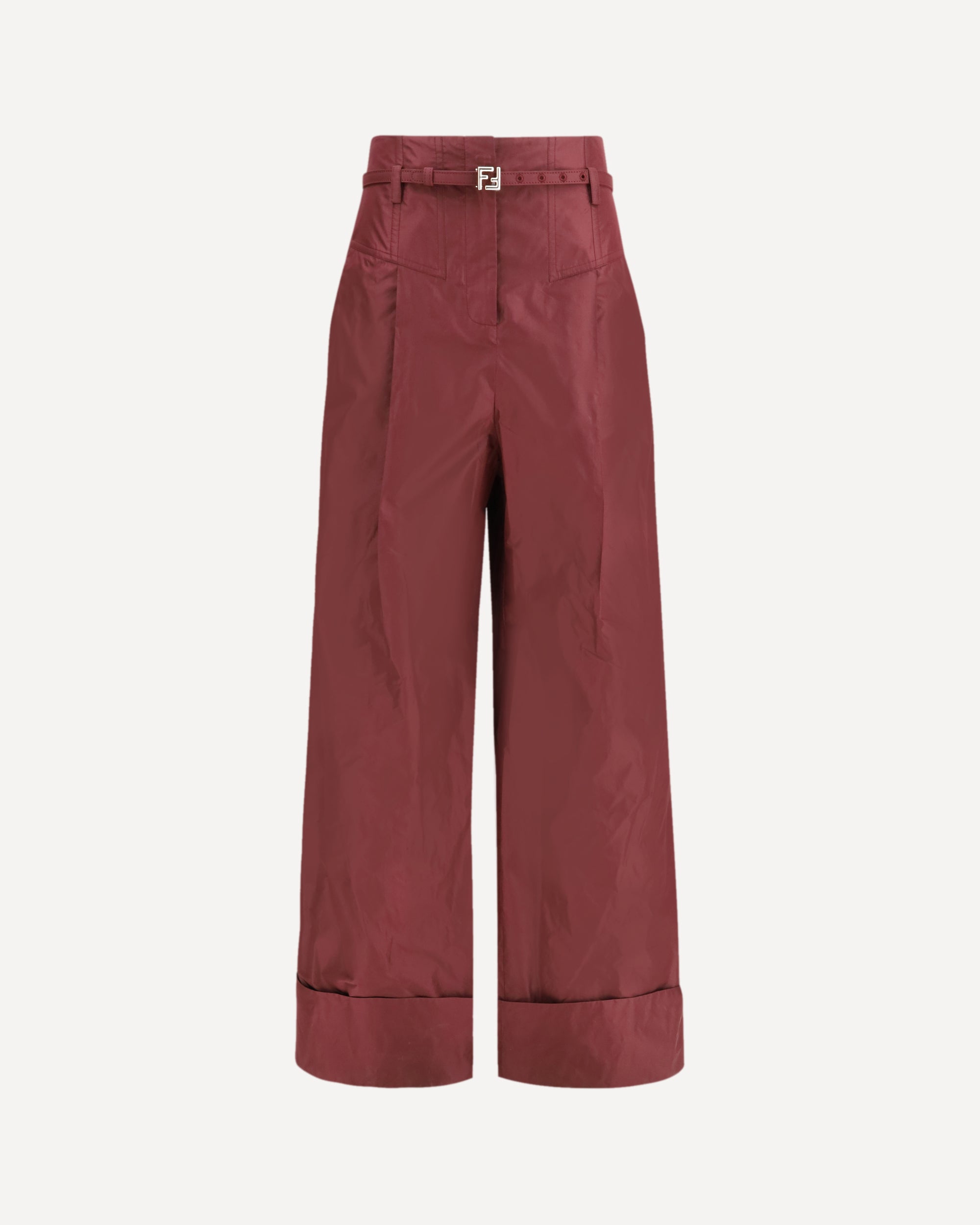Fendi Taffeta silk Pants