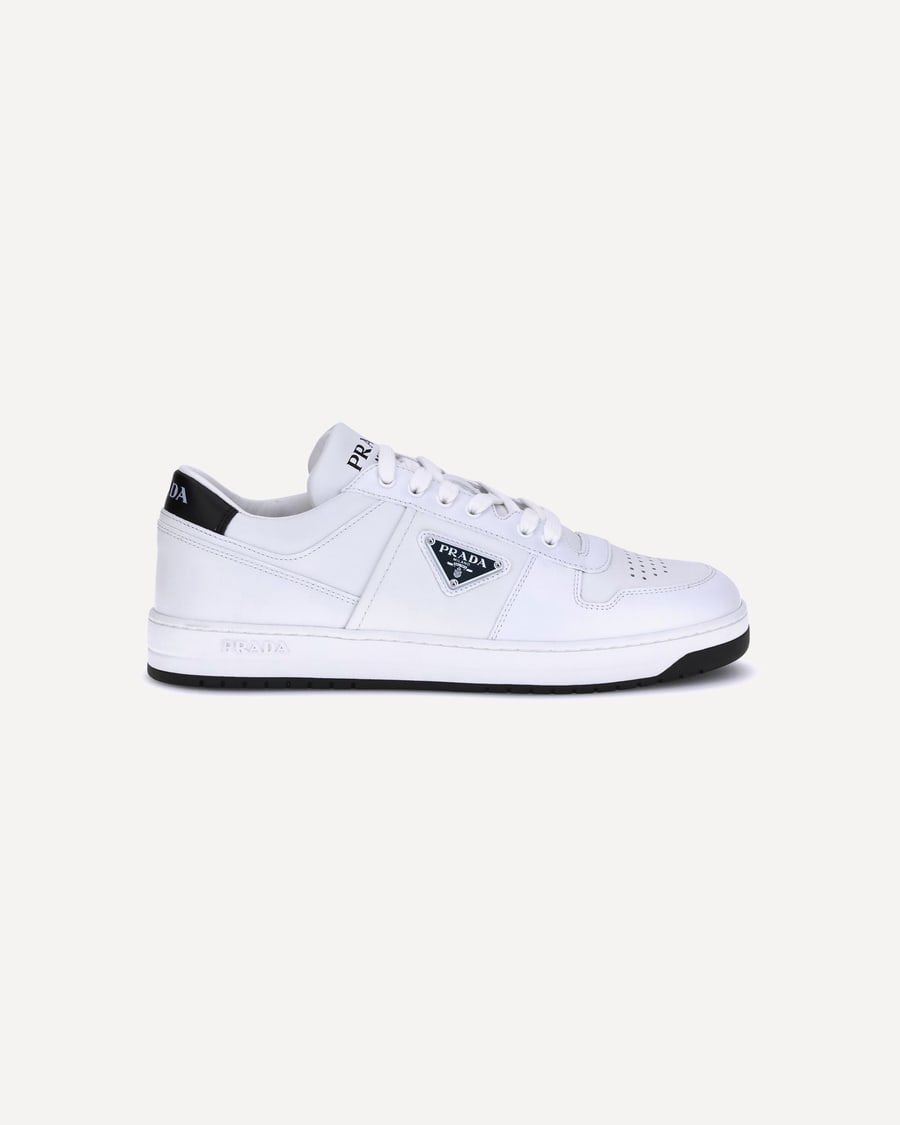 Prada Leather Sneakers, view 3