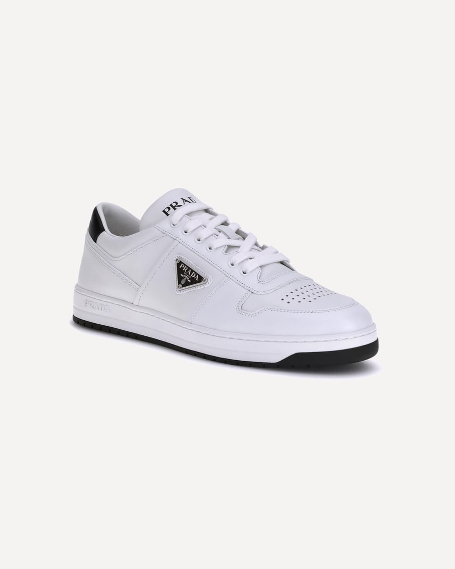 Prada Leather Sneakers, view 4