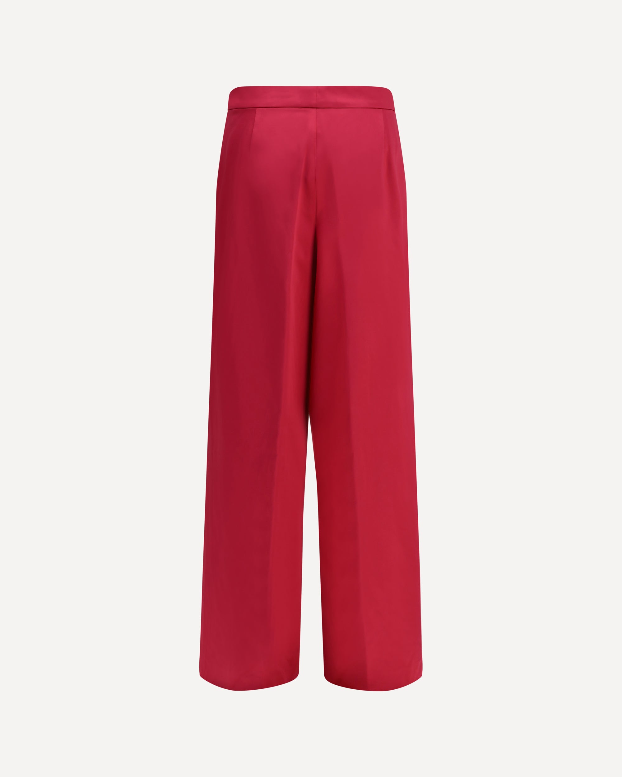 Dries Van Noten Wide pleated Pants in washed cotton and acetate, view 2