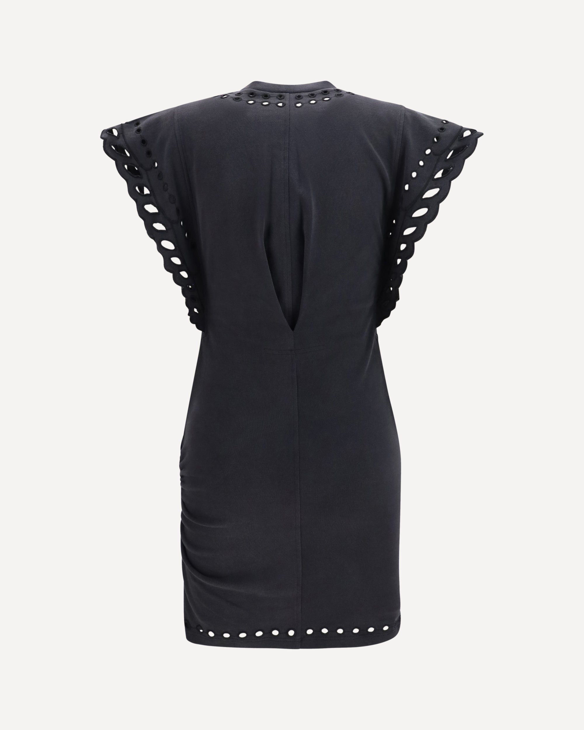 MARANT ETOILE Orlane cotton and broderie Orlane Dress, view 2