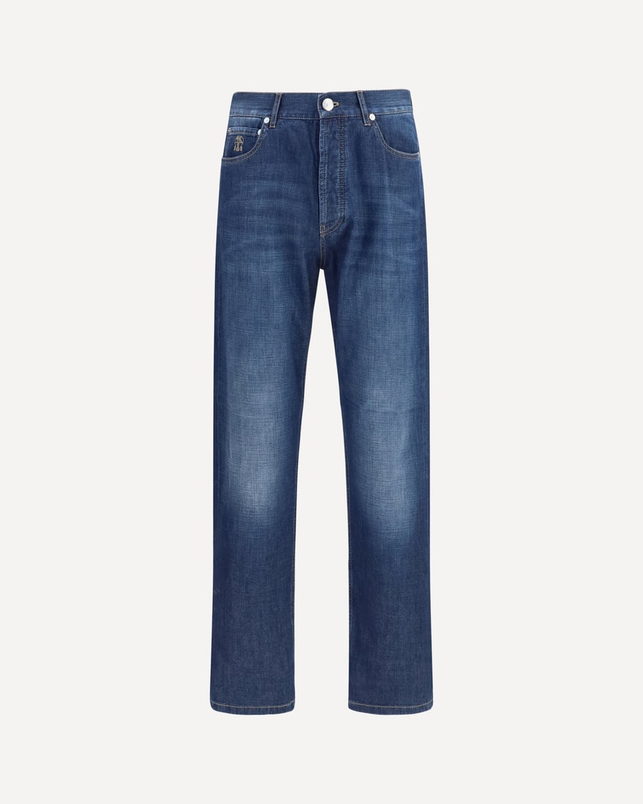 Brunello Cucinelli Lightweight denim Pants, view 3