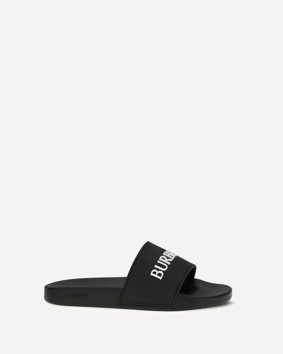 Burberry Logo Slippers