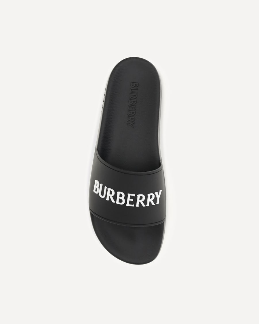 Burberry Logo Slippers, view 6