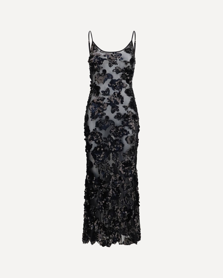 NISSA Long sequin Dress