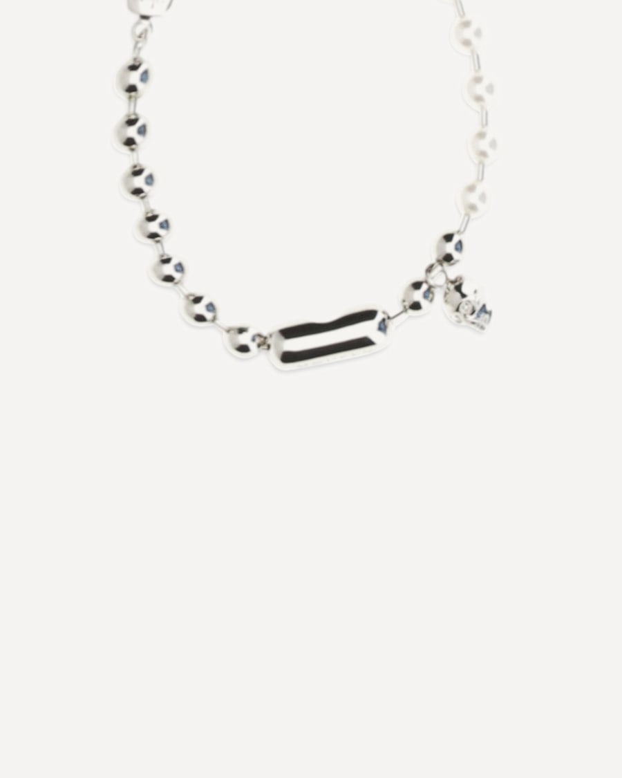 Alexander McQueen Pearl skull Bracelet, view 5